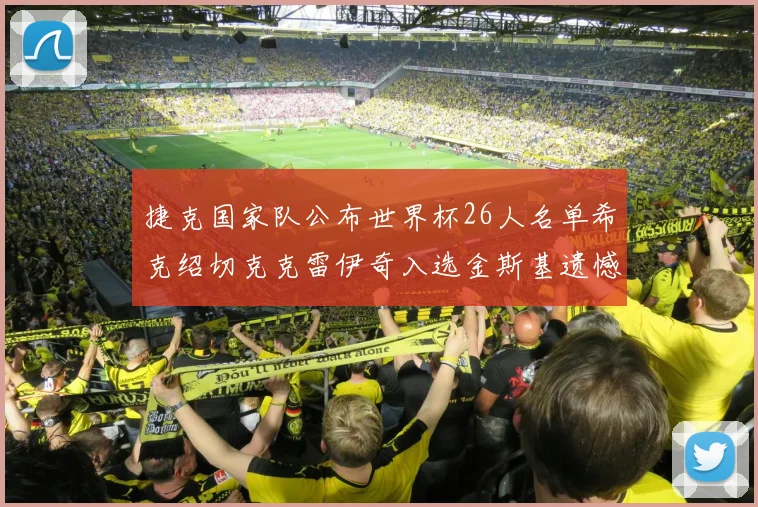 捷克国家队公布世界杯26人名单希克绍切克克雷伊奇入选金斯基遗憾落选